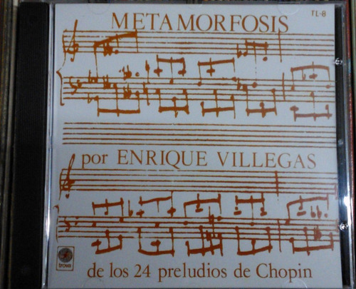 Enrique Villegas - Metamorfosis Cd Bajado De Lp / Kktus