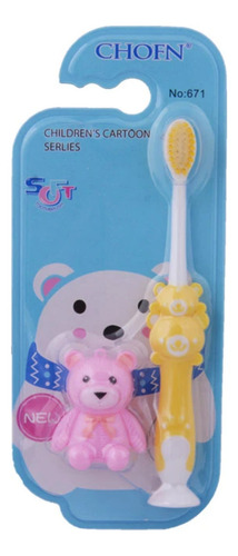 6 Pz Cepillos De Dientes Infantiles Con Diseño