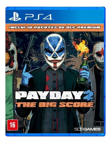 Mídia Física Jogo Pay Day 2 Crimewave Ps4 Original - GAMES & ELETRONICOS