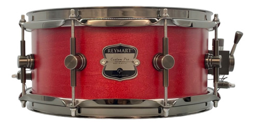 Tarola Custom Reymart 12x5.5 Maple 6 Capas Roja Black