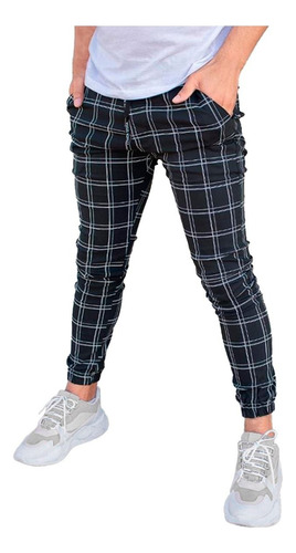 Pantalon Jogger Cuadrille Gales Chupin Premium De Homre