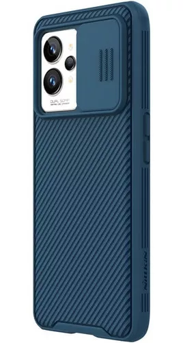 Funda Nillkin Camshield Pro Para Realme Gt2 Pro - Uso Rudo Color Azul