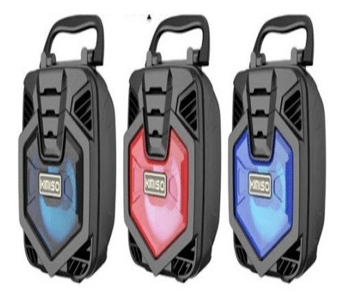 Caixinha De Som Portátil Bluetooth Fm Mp3 Cartão Sd Pendrive Cor Preto Bivolt Se Utilizado Carregador De Celular