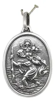 Comprar Medalla San Cristobal Maciza Plata 925 Kendra Joyas