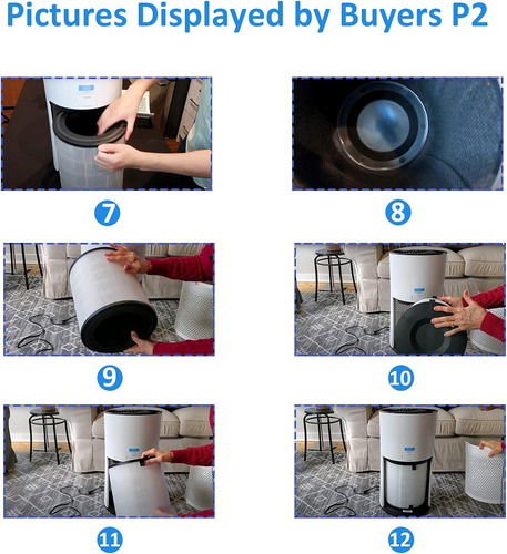 Reemplazo Del Filtro Purificador De Aire Tablenco 3 En 1 ...