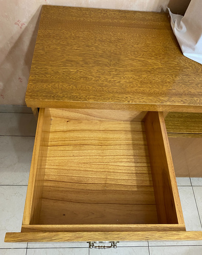 Mueble Rack/vajillero-madera Roble Cerejeira-usado No Envio Madera Natural (Usado)