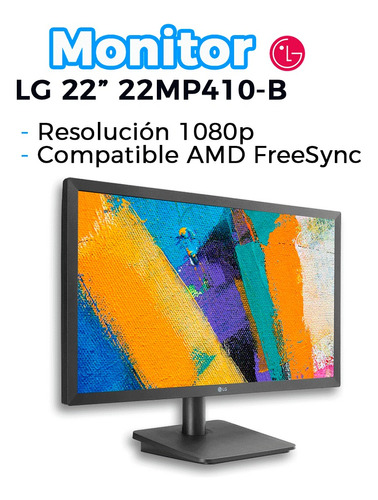 Monitor LG 22  22mp410-b 1080p