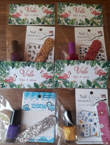 10 Mini Esmaltes Para Niñas, Sorpresitas, Souvenirs