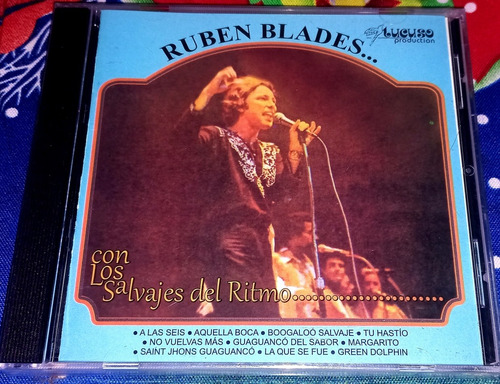 Cd Nuevo Y Sellado, Ruben Blades Con Los Salvajes Salsa