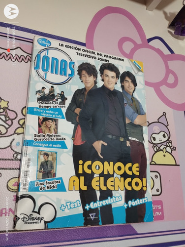 Combo X3 Revistas De La Serie Jonas. (Usado)