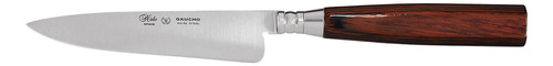 Cuchillo Gaucho Camping G-10 Acero Inoxidable, Dureza An58 Color Bordó