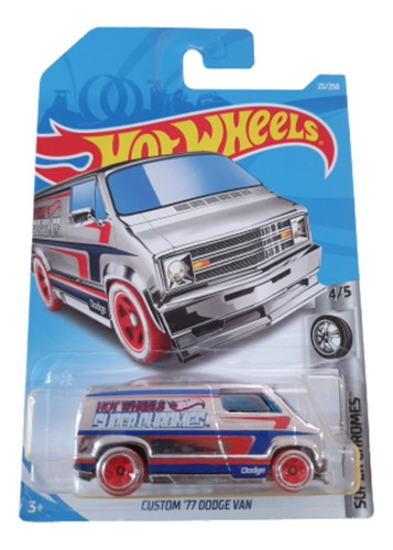 Custom 77 Dodge Van Fyd54 Super Chromes Hot Wheels 2019