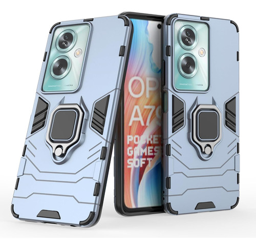 Funda Uso Rudo Carcasa Para Oneplus Nord N30 Se/a79 5g+mica Azul Oneplus Nord N30 Se/oppo A79 5g