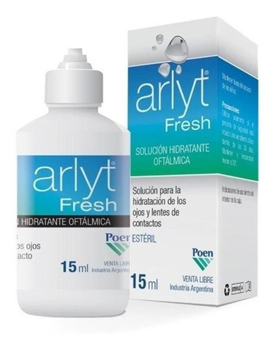 Lubricante Lagrimas Arlyt Fresh X 15ml Optica Habilitada