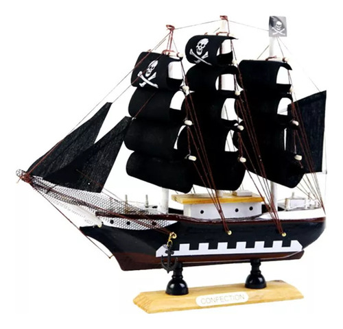 Lzl Modelo De Velero Black Pirate