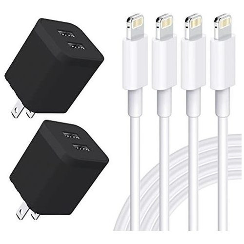 Usb Cargador De Pared, [apple Mfi Certificado] Cable 6gz9f