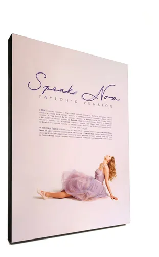 comprar Cuadros Taylor Swift Album Tracklist 40x30 Cm