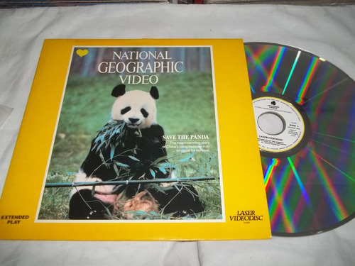 Ld Laserdisc - National Geographic Video - Save The Panda