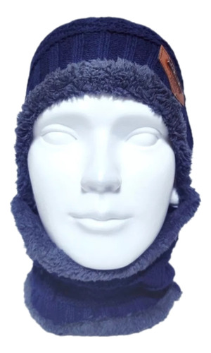 Gorro Y Cuellera Bufanda Para Niños Polar Antialérgico