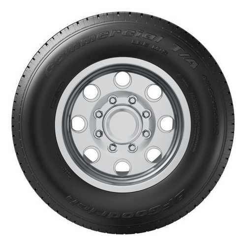Llanta 245/75r17 121/118r Bfgoodrich Commercial T/a As 2 Índice De Velocidad R