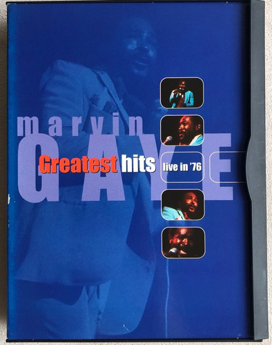 Dvd Marvin Gaye - Greatest Hits Live In 76. Imp.