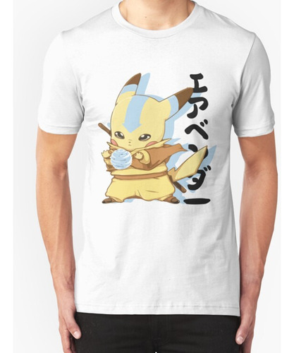 Franela Pokemon X Avatar Pikachu