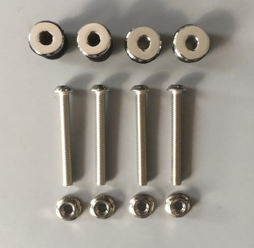 Imagen 3 de 4 de Kit Bujes Quitapon Para Respaldo Y Otros De Harley Davidson