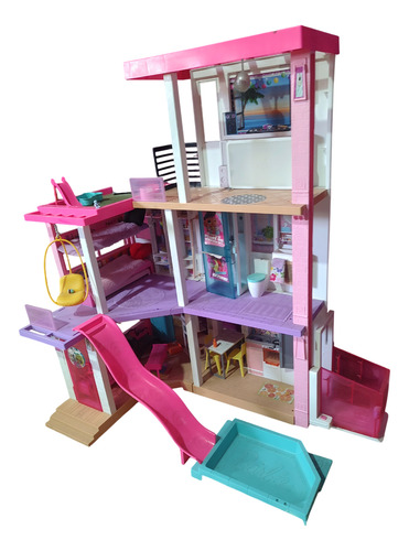 Barbie Mega Casa De Los Sueños Rosa Chicle (Usado)