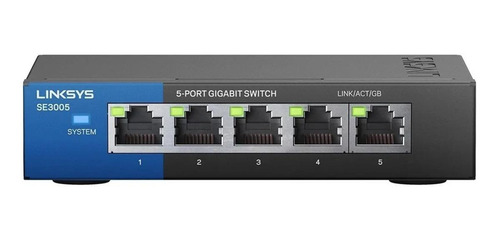 Imagen 1 de 6 de Switch Linksys SE3005