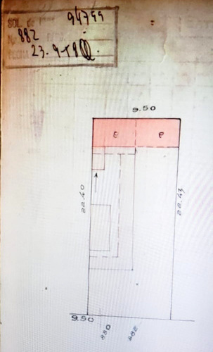 Imagen 3 de 11 de Cobo 800 Pompeya 216 M2 Terr 9,50 X 22,43. 2 Plantas Terraza