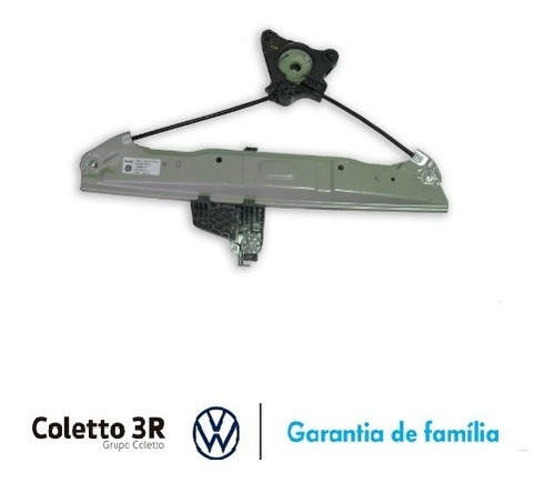 Maquina Vidro Dianteira Ld Original Vw Gol/voyage 5u4837400a