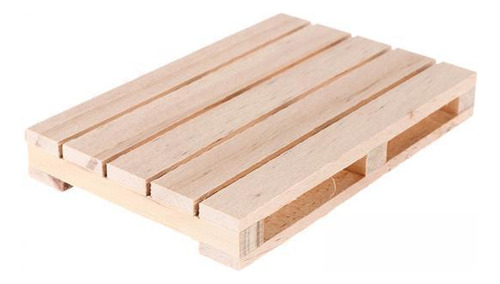 6 Wood Pallet Coaster Practical Tea Coffee Cup Pad Wooden
