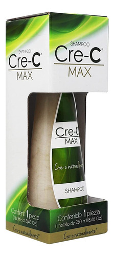 Champú Cre-c Max Cleansing Para Fortalecer La Caída Del Cabe