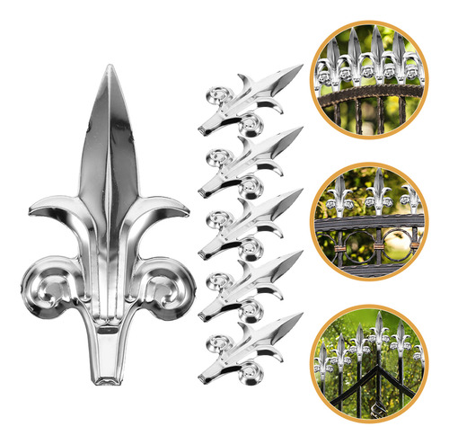 Punta Para Decoración De Jardín Con Forma De Espaldera, 6 Un