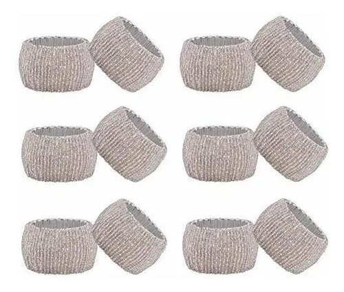 comprar Servilleteros De Mesa De Comedor Hechos A Mano Con Cuentas D