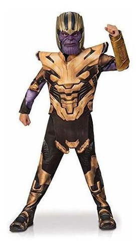 Disfraz Talla Large Para Niño De Thanos Avengers Endgame