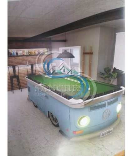 Imagem 8 de 15 de Apartamento 1 Dormitório Em Praia Grande - Vila Caiçara - V2220