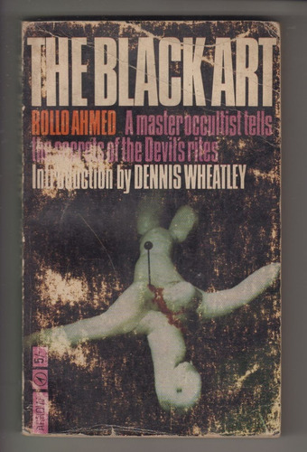1966 The Black Art Magia Negra Y Brujeria Rollo Ahmed Ingles