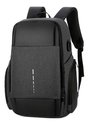 Bolso Mochila M25 Morral Antirobo Con Puerto Usb Carga