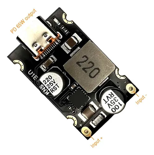 Modulo Módulo Adaptador De Carga Rápida Qc4.0 Qc3.0 Usb Tipo