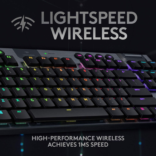 Logitech G915 Tkl Tenkeyless Lightspeed Inalámbrico Rgb Mech