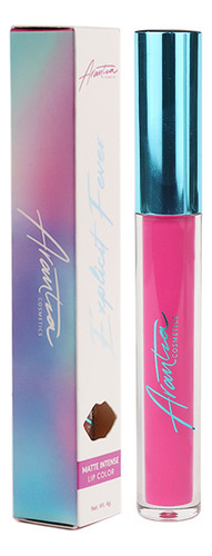 Labial Matte Pink Saphire Larga Duración Arantza