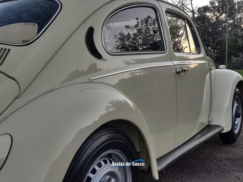 Imagem 6 de 15 de Fusca Standard 76 Pl Preta Assoalho Fábrica -ateliê Do Carro