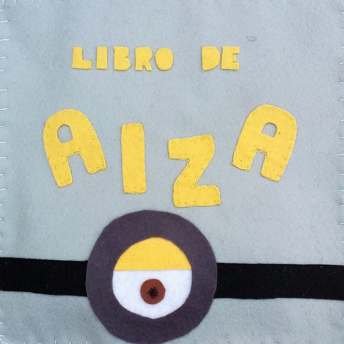 Libro De Actividades En Fieltro  Minions