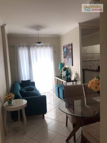 Imagem 5 de 19 de Apartamento Com 3 Dormitórios À Venda, 123 M² Por R$ 490.000,00 - Canto Do Forte - Praia Grande/sp - Ap0107