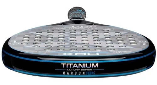 Paleta Paddle Nox Titanium Carbon 18k Importada + Funda
