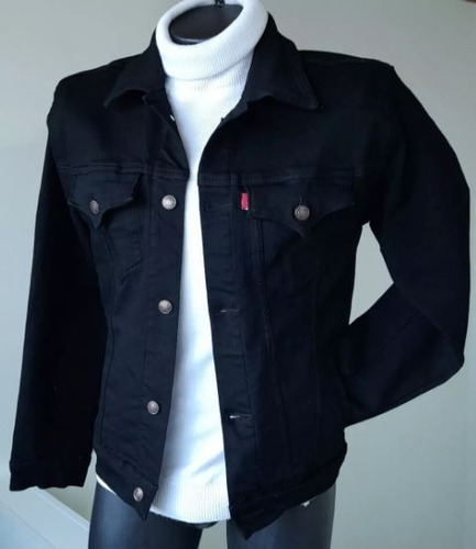 Chaqueta De Jean Stretch  Slim Fit Hombre Producto Colombiano Calidad Tipo Exportacion