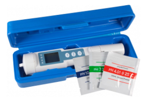 Kit Medidor De Ph Digital Com Soluções Tampões E Kcl 500ml
