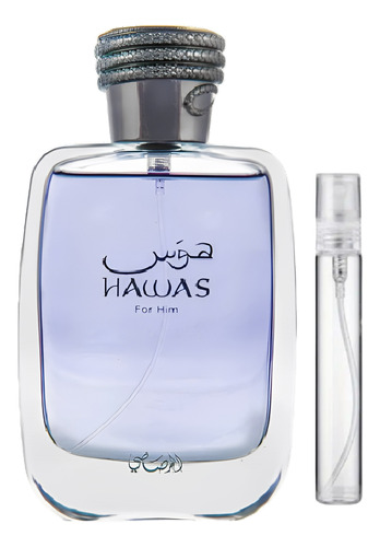 Decant Perfume Hawas For Him De Rasasi Original 10ml