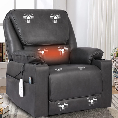 Ipkig Silla Reclinable Elevacion Electrica Para Persona Sofa